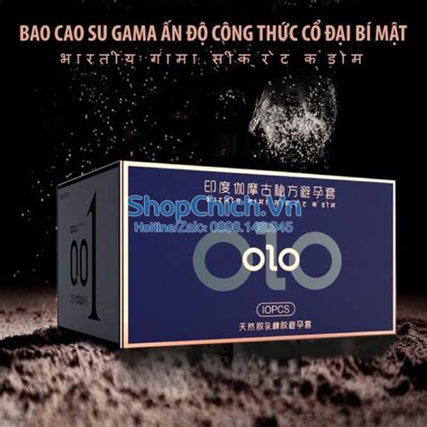 Bao cao su OLO 0 01 Xanh Ấn Độ nhiều Gel kéo dài thời gian Shopchich vn