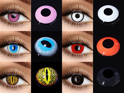 Mastering Colored Contacts for Cosplay: A Guide - MYEYEBB