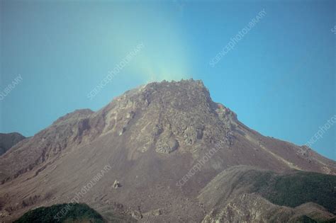 Mount Unzen - Stock Image - C009/1849 - Science Photo Library