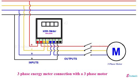 Circuit Diagram Of Single Phase Digital Energy Meter Single