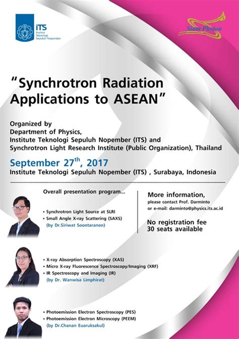 Synchrotron Radiation Applications to ASEAN | AMR-ITS