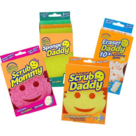 Kit Mezclado Scrub Daddy 7 Piezas Scrubdaddymx