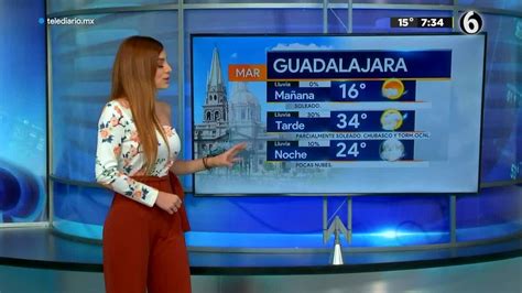 Pron Stico Del Tiempo Para Guadalajara Con Scarlett Salazar De