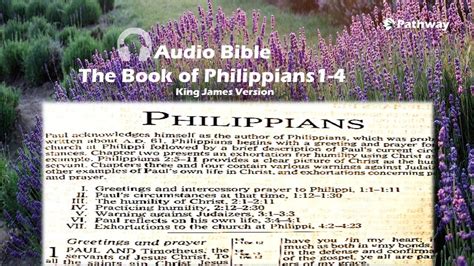 Audio Bible Philippians Chapters Youtube