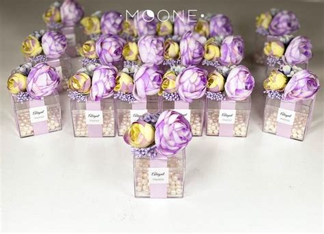 5pcs Wedding Favors For Guests In Bulk Lavender Wedding Bridal Shower