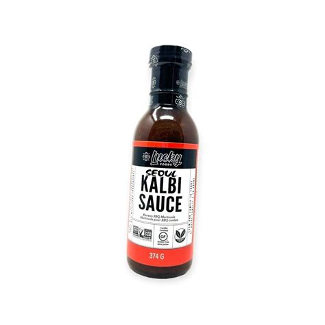 Lucky Foods Seoul Kalbi Sauce Korean Bbq Marinade (374g) – Falcon Essentials