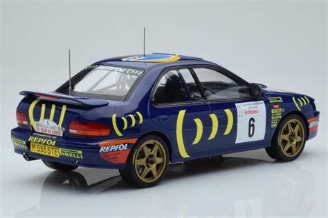 Subaru Impreza 555 Rally TdC 1995 IXO 1 18 Modell Neu Metall