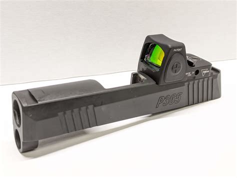 Trijicon Rmrcc Footprint Optic Cut For Sig P365 Wager Machine Works