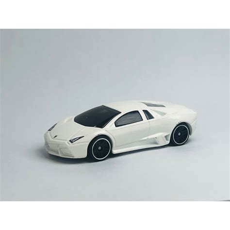 Hobby Store Hot Wheels Lamborghini Reventon White Model Car Tear Off Pack Of No Box