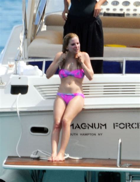 Avril Lavigne Bikini Candids In Saint Tropez Gosceb