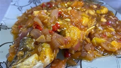 Resepi Ikan Siakap Masak Asam Jawa Ala Thai Rasa Pedas Masam