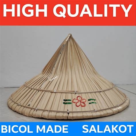 Salakot From Bicol Native Hat Available In Different Sizes Shopee