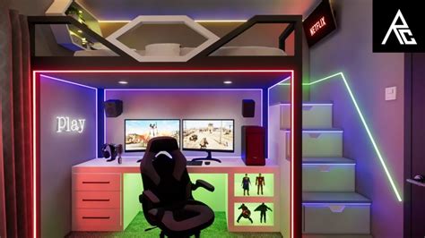 11 Small Bedroom Gaming Room Ideas For Gamers