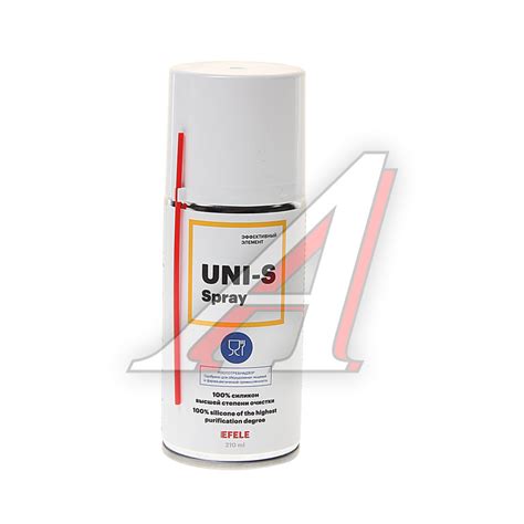 0094311 Смазка силиконовая UNI-S 210мл спрей EFELE - 0094311 EFELE UNI ...