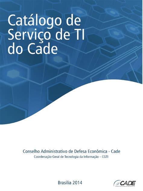 Catálogo De Serviços Muito Bom Pdf Pdf Itil Tecnologia Da