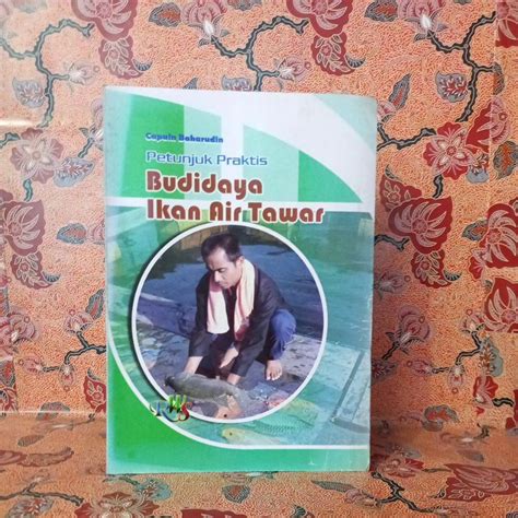 jual buku pengetahuan petunjuk praktis budidaya ikan air tawar
