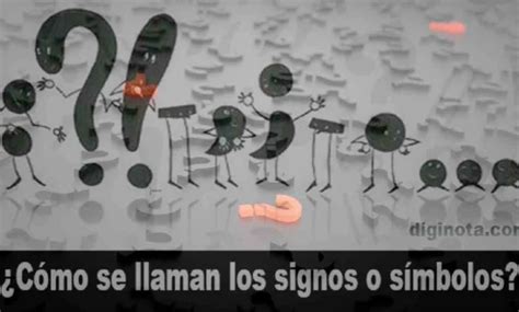 ¿cómo Se Llama Este Signo O Símbolo