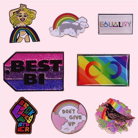 Lgbt Accessory Gay Lgbt Brooches Lgbt Pin Rainbow Gay Pin Rainbow