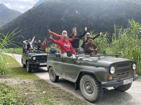 5 DAYS HA GIANG LOOP BAN GIOC WATERFALL BY OPEN AIR JEEP 790 PERSON