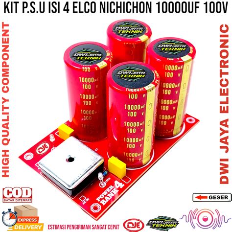 Jual Psu Elco Uf V Nichicon Rubycon Paket Psu Lengkap Siap