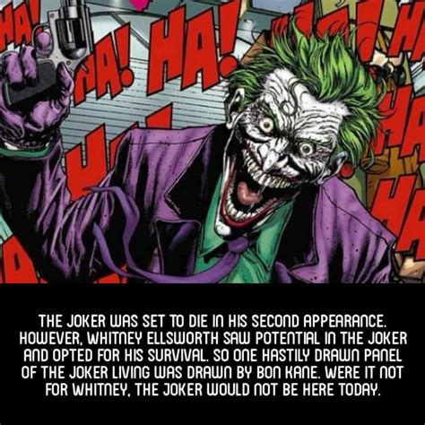 Joker Fact Dc Comics Facts Superhero Facts Joker Facts