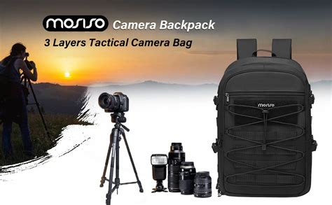 Amazon Mosiso Camera Backpack Dslr Slr Mirrorless Photography