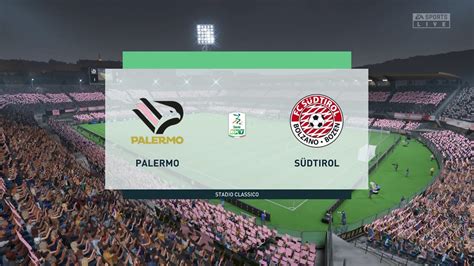 Palermo vs Südtirol 01 10 2023 Serie BKT FIFA 23 YouTube