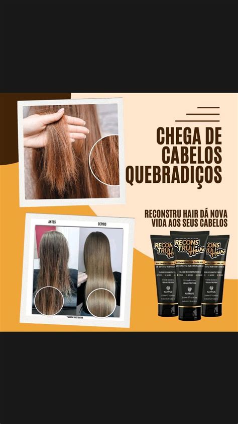 Reconstru O Capilar Instant Nea Produtos De Cabelo Reconstru O