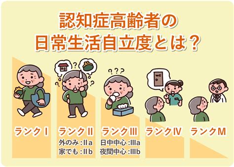 認知症高齢者の日常生活自立度とは？表でわかりやすく解説 Lifull 介護 ライフル介護