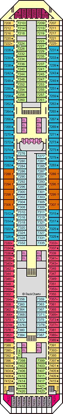 Carnival Radiance Deck Plans, Ship Layout & Staterooms - Cruise Critic