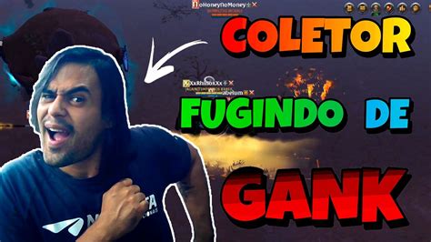 Coletor Fugindo De Gank Na Black Albion Online YouTube