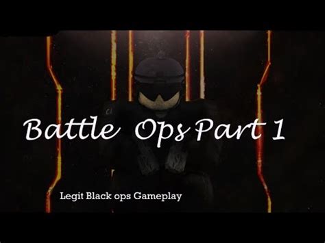 Battleops Part 1 Roblox Gameplay YouTube