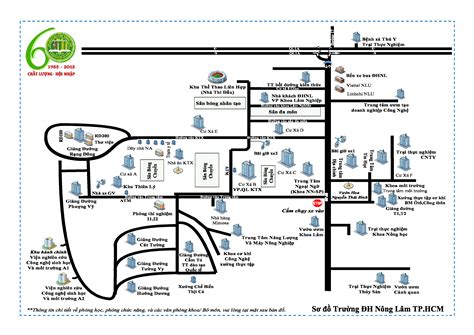 Bộ sưu tập bản đồ đại học nông lâm tp hcm đầy đủ thông tin chi tiết