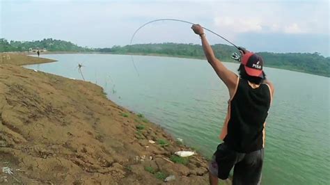 Casting Di Waduk Jatibarang Selalu Melihat Babon Hampala Landed Youtube