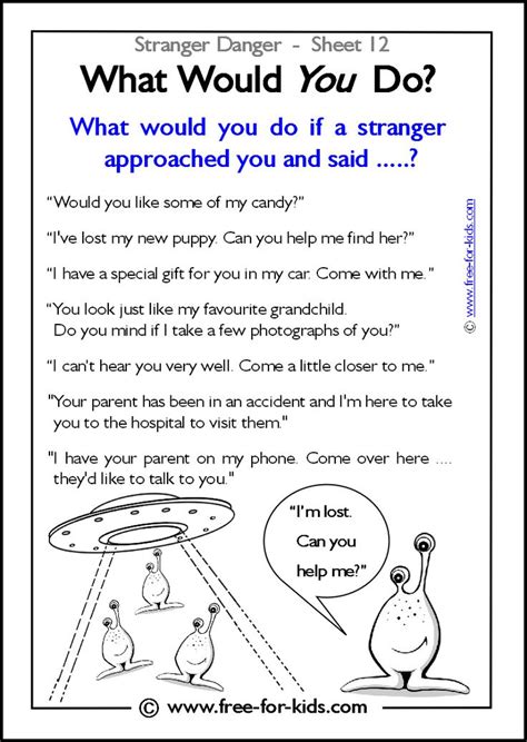 17 Best Stranger Danger Images On Pinterest Kids Safety Stranger
