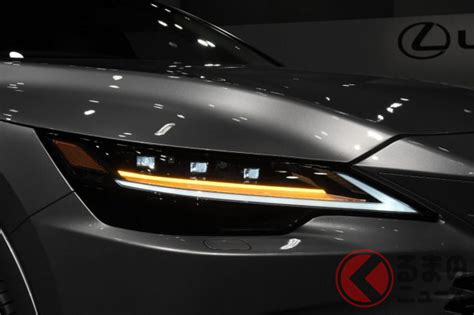 レクサス新型SUV「RX F SPORT Performance」実車初公開！ 豪華仕様をヒッソリ展示！ 存在感スゴイモデルとは | くるまのニュース
