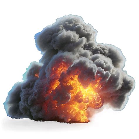 Download Fire Smoke Blast Png 45