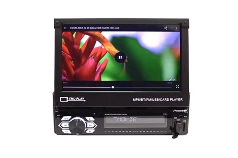 Автомагнитола MP5 7188A 1DIN с выездным экраном Android экран 7" с GPS ...