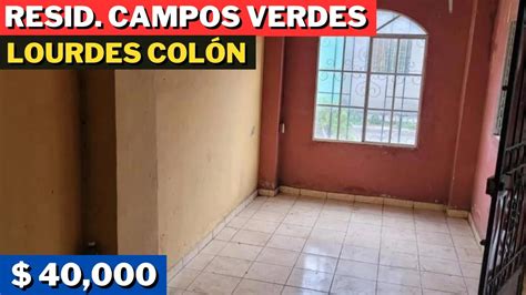 Se Vende Casa En Residencial Campos Verdes En Lourdes Col N El