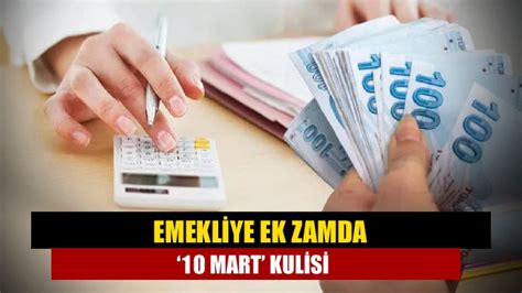 Emekliye ek zamda 10 Mart kulisi Kandıranın Sesi Haberin Doğru Adresi