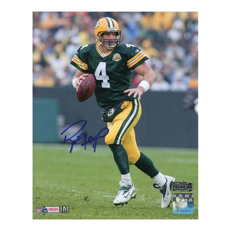 Brett Favre Packers Snow