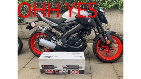 Yamaha Mt Black Widow Exhaust Youtube