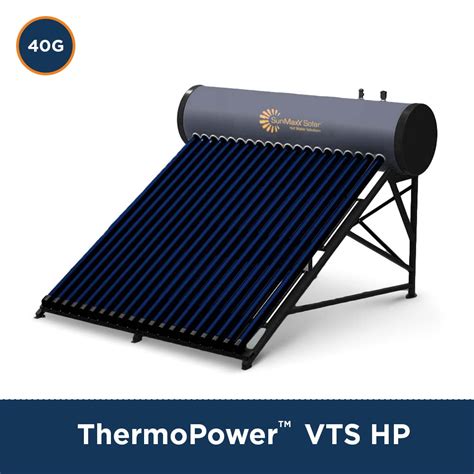 Diy Solar Hot Water Heater Thermopower™ Vts 15 Tube 40g Thermosyphon