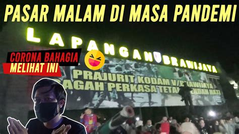 PASAR MALAM LAPANGAN KODAM BRAWIJAYA SURABAYA NYOBAIN KULINER NASI