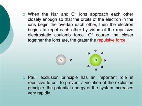 PPT CHAPTER 2 INTERATOMIC FORCES PowerPoint Presentation Free