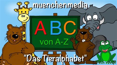 Abc Lied Abc Song Alphabet Deutsch Lernen Kinderlieder Deutsch