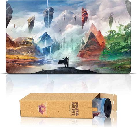 Paramint Eternal Wanderer Stitched MTG Playmat Compatible With