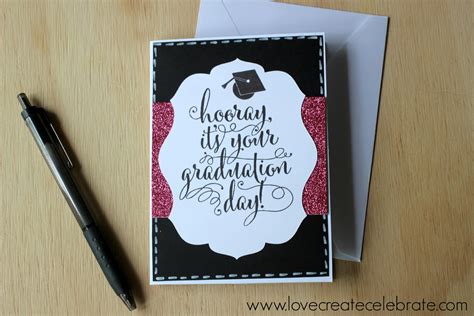 Graduation Card Love Create Celebrate