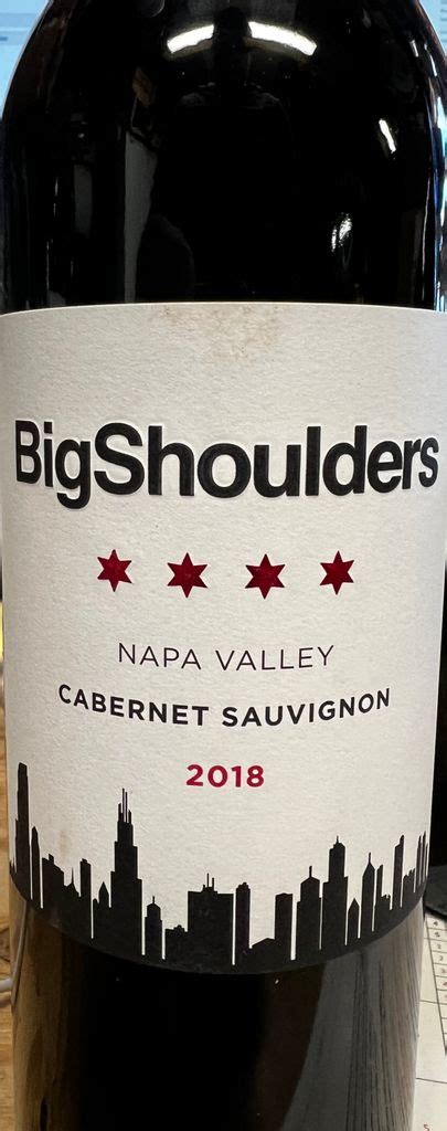 2018 Nwc Cabernet Sauvignon Big Shoulders Usa California Napa Valley Cellartracker