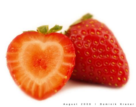 Heart Shaped Strawberry By Dkraner On Deviantart